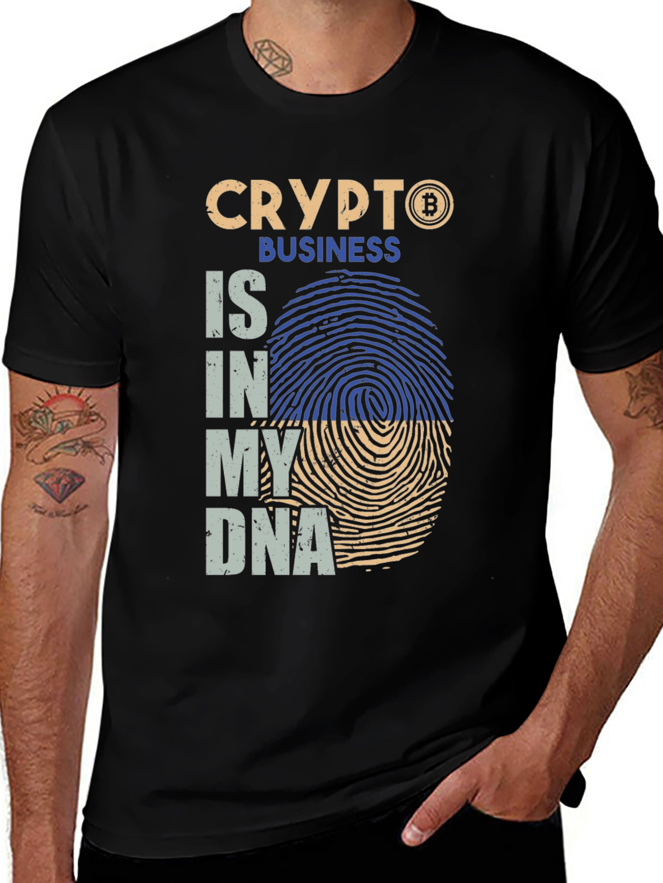 Crypto Business DNA T-Shirt