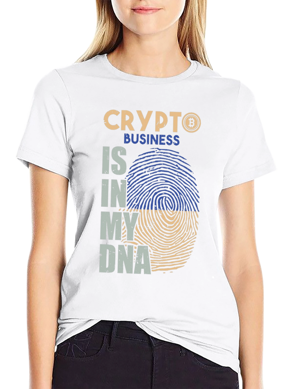 Crypto Business DNA T-Shirt