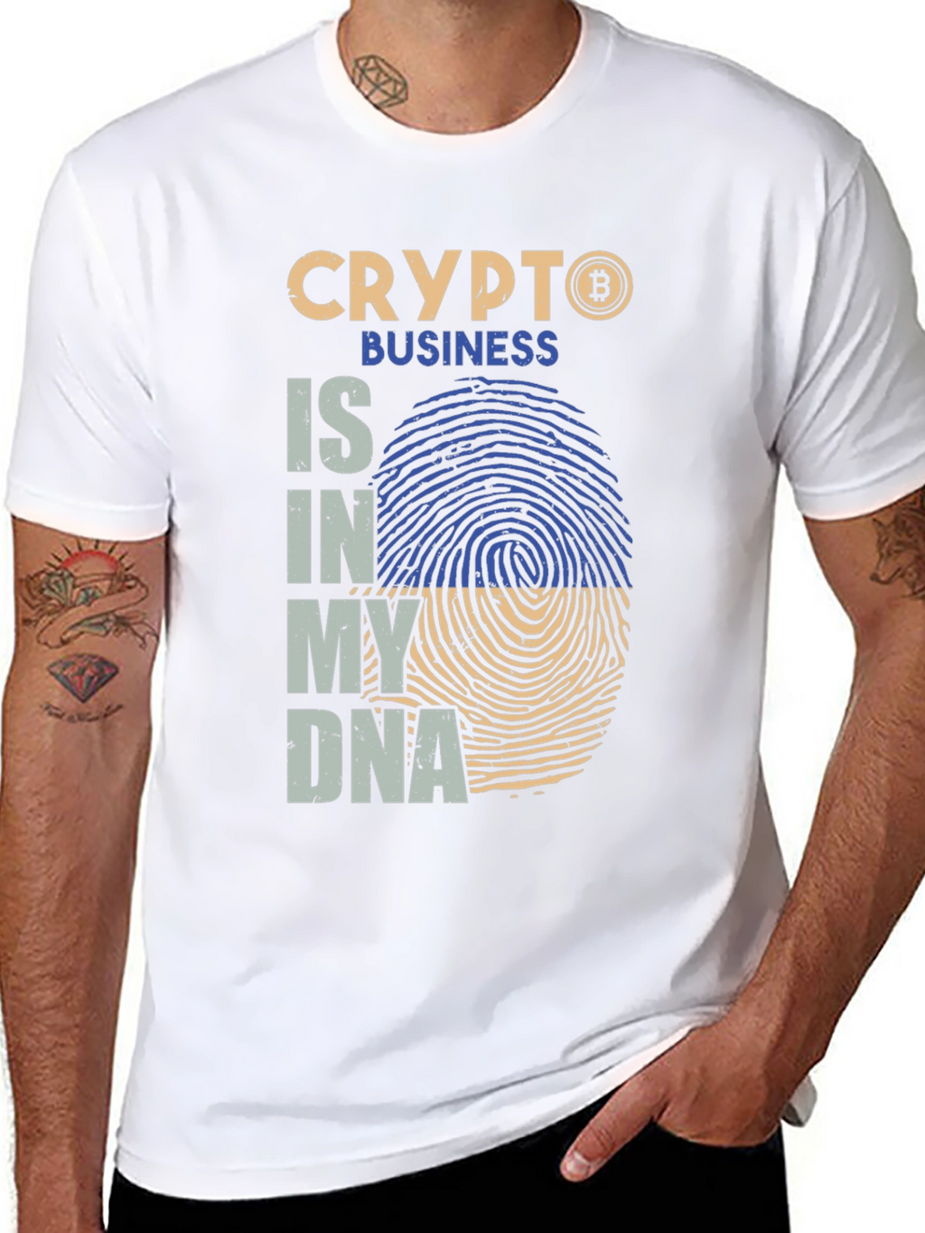 Crypto Business DNA T-Shirt