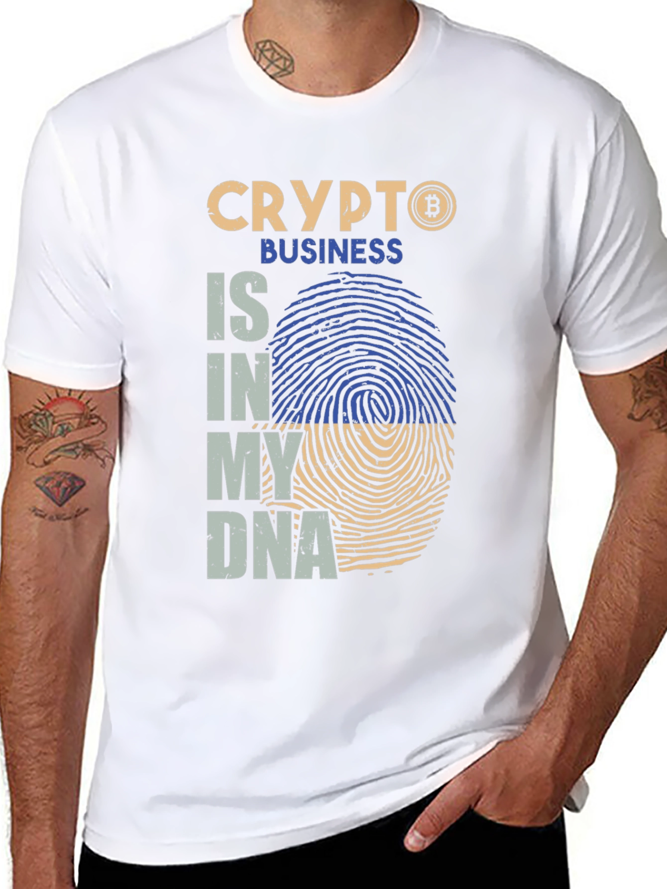 Crypto Business DNA T-Shirt