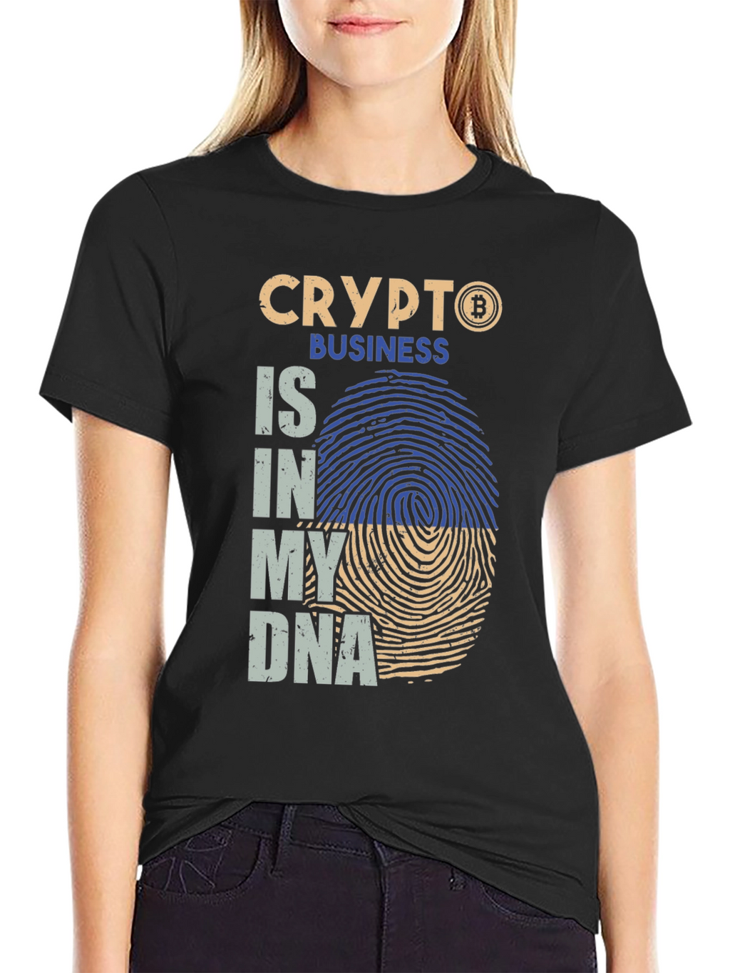 Crypto Business DNA T-Shirt