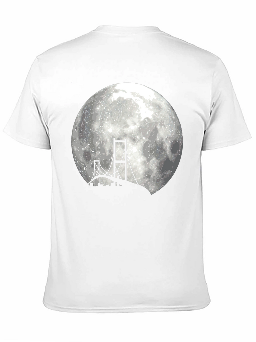 Moonlit Bridge Graphic T-Shirt