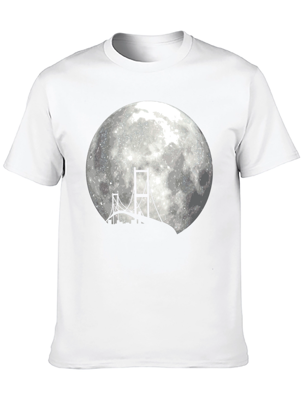 Moonlit Bridge Graphic T-Shirt