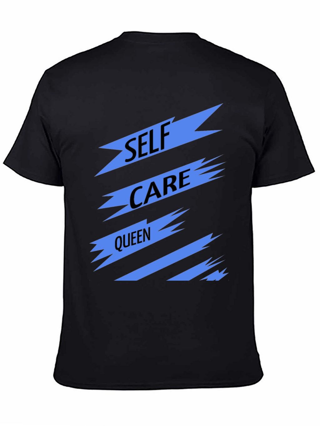 Self Care Queen Black Graphic Tee