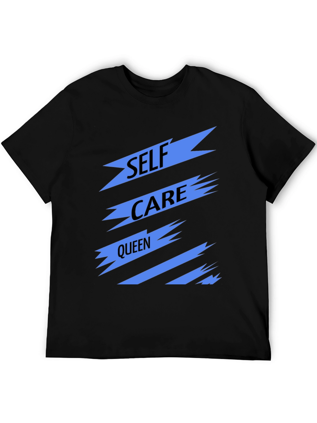 Self Care Queen Black Graphic Tee