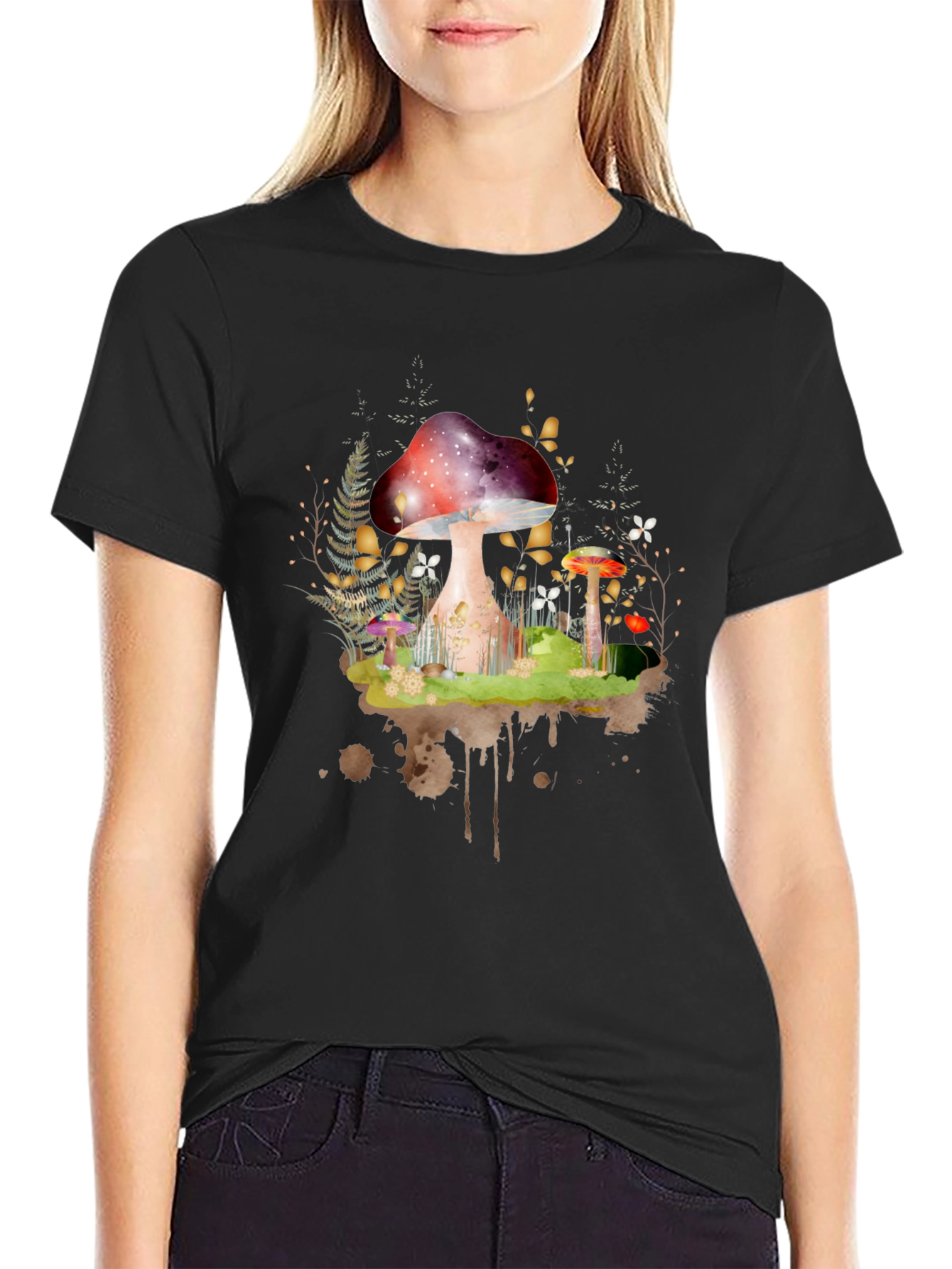 Mushroom Forest Graphic Tee - Unisex