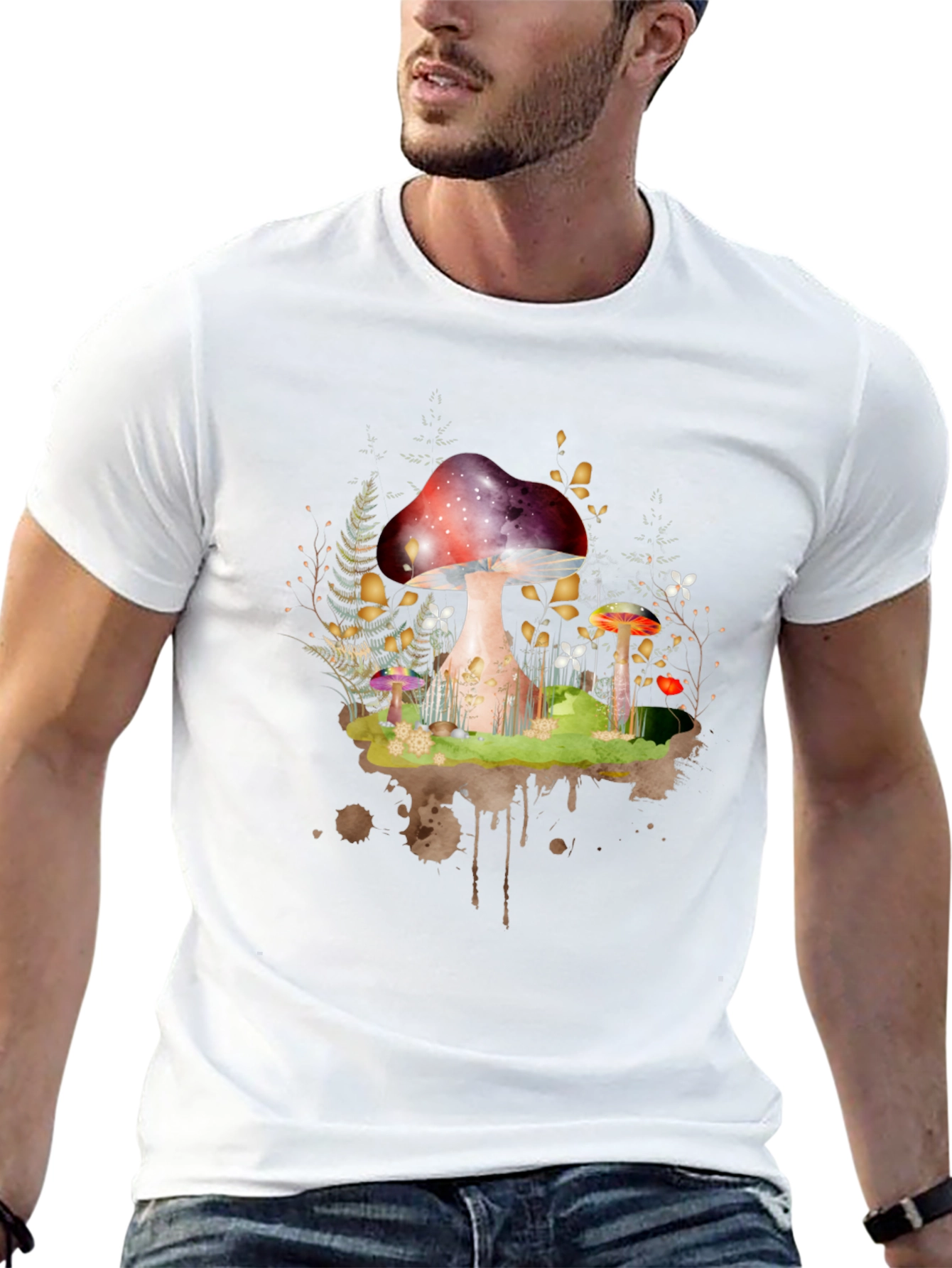Mushroom Forest Graphic Tee - Unisex