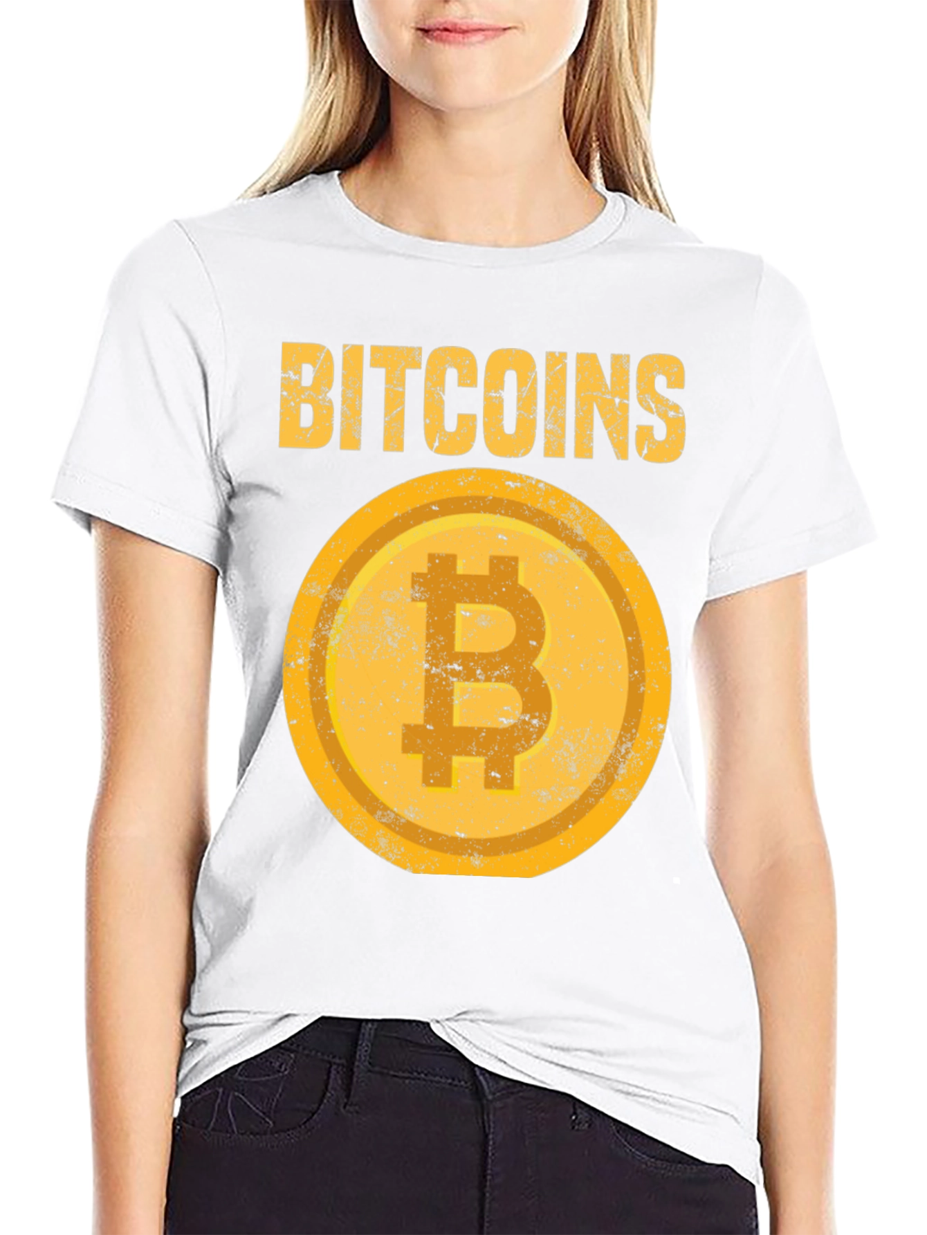 Bitcoin Vintage Graphic Tee - Crypto Currency T-Shirt