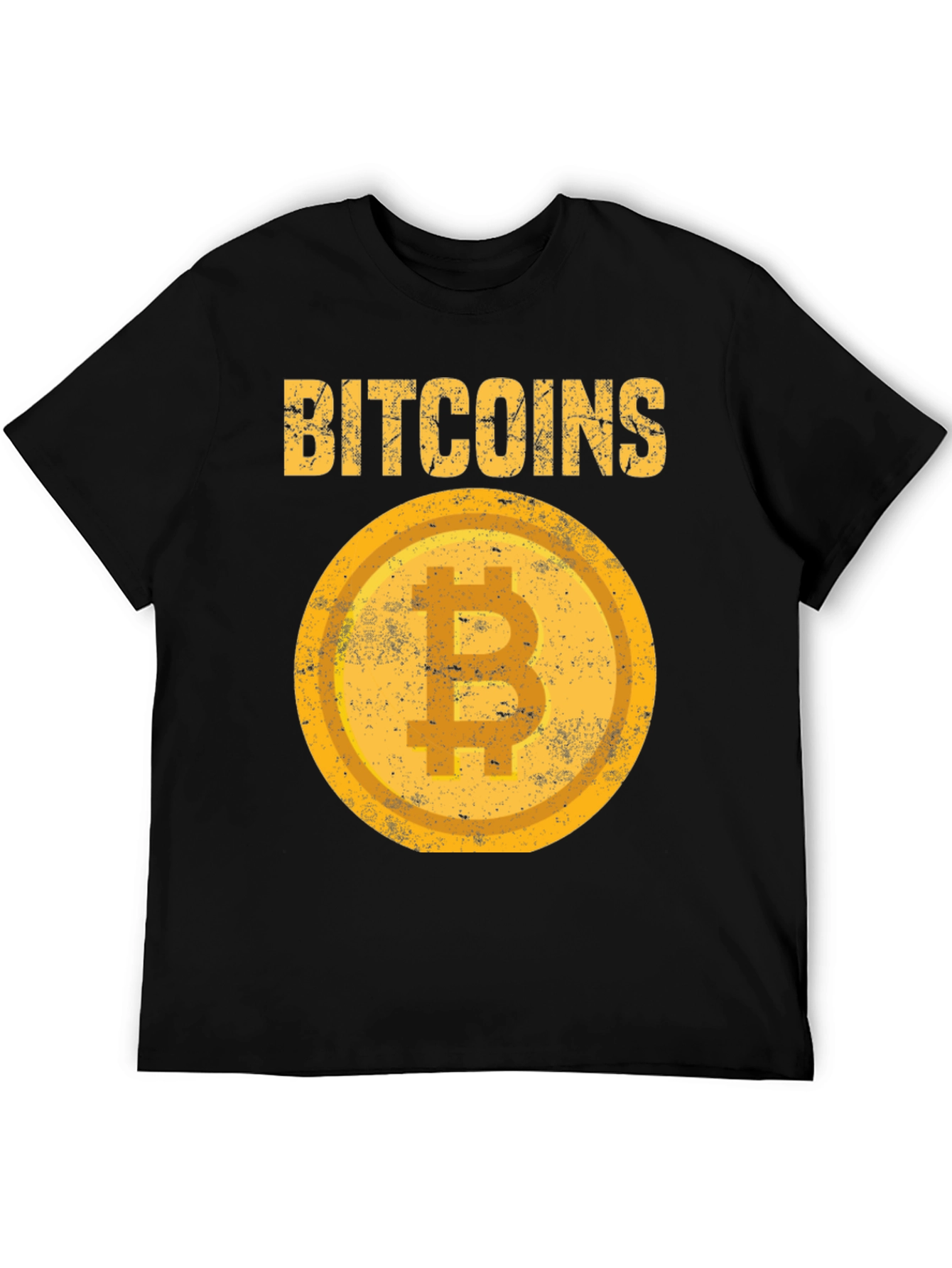 Bitcoin Vintage Graphic Tee - Crypto Currency T-Shirt