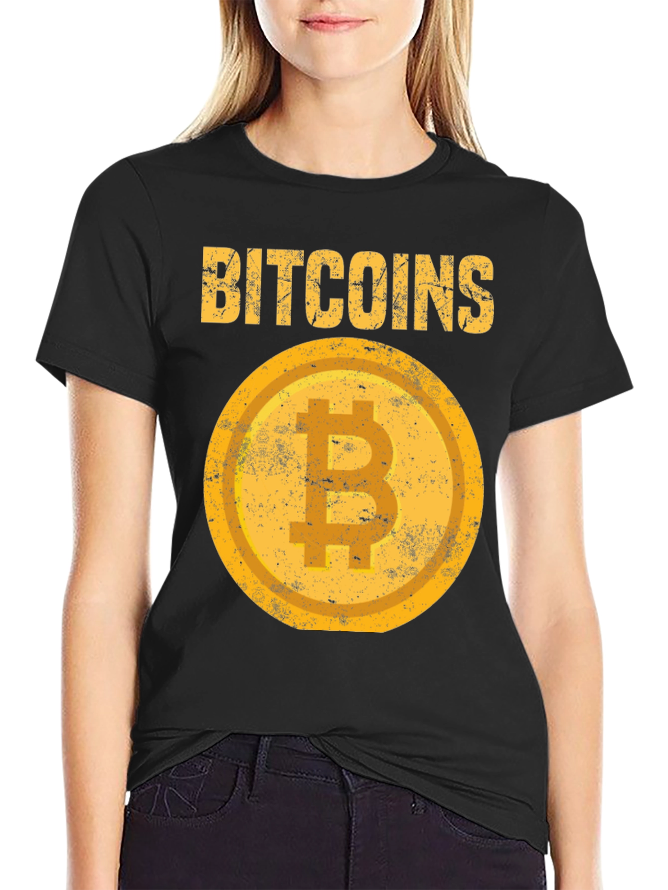 Bitcoin Vintage Graphic Tee - Crypto Currency T-Shirt