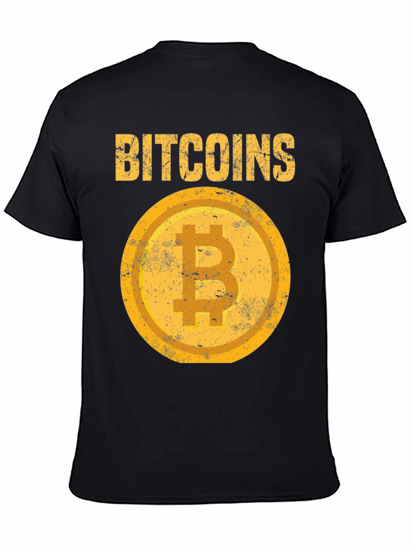Bitcoin Vintage Graphic Tee - Crypto Currency T-Shirt