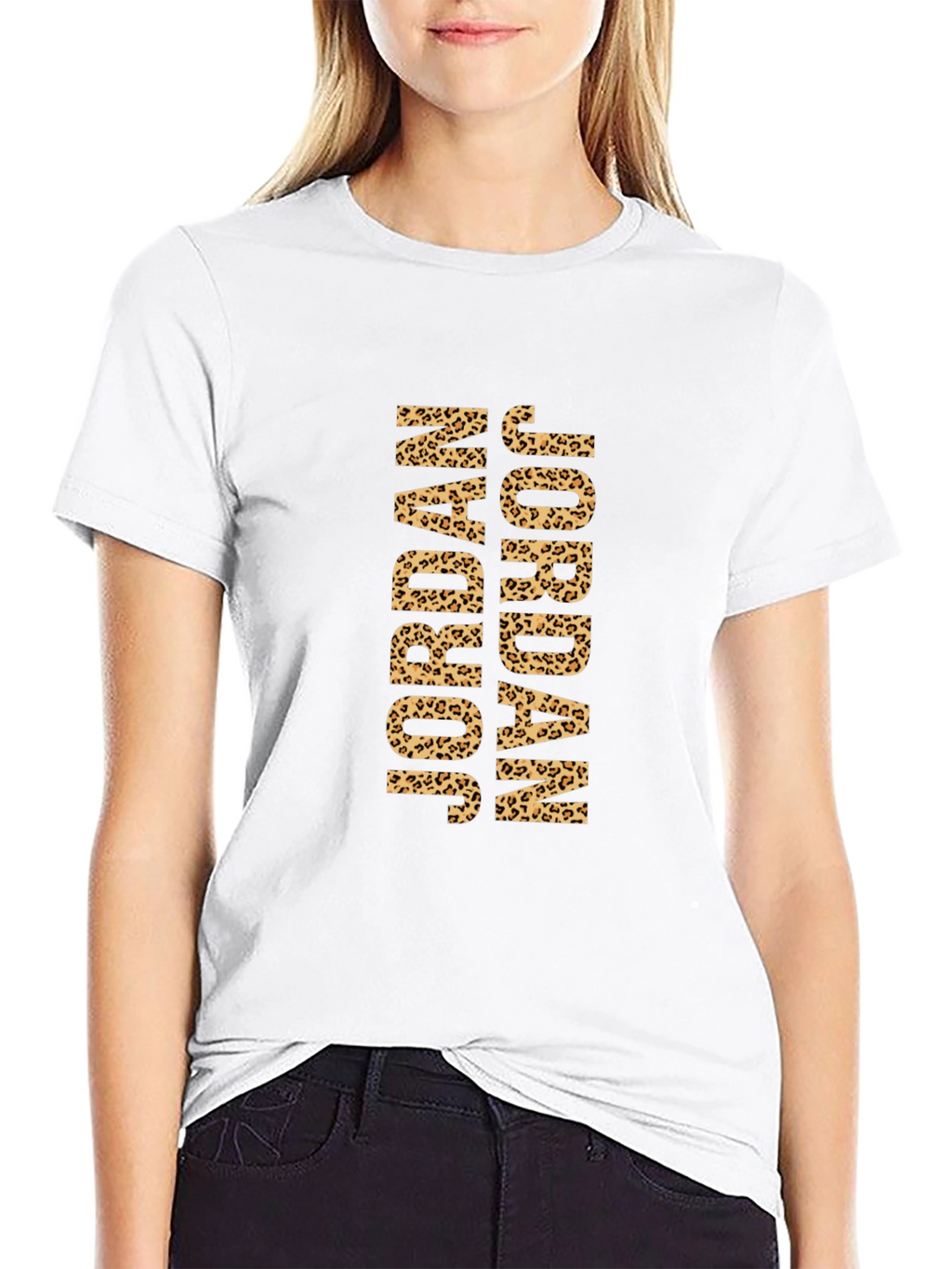 JORDAN Leopard Print T-Shirt
