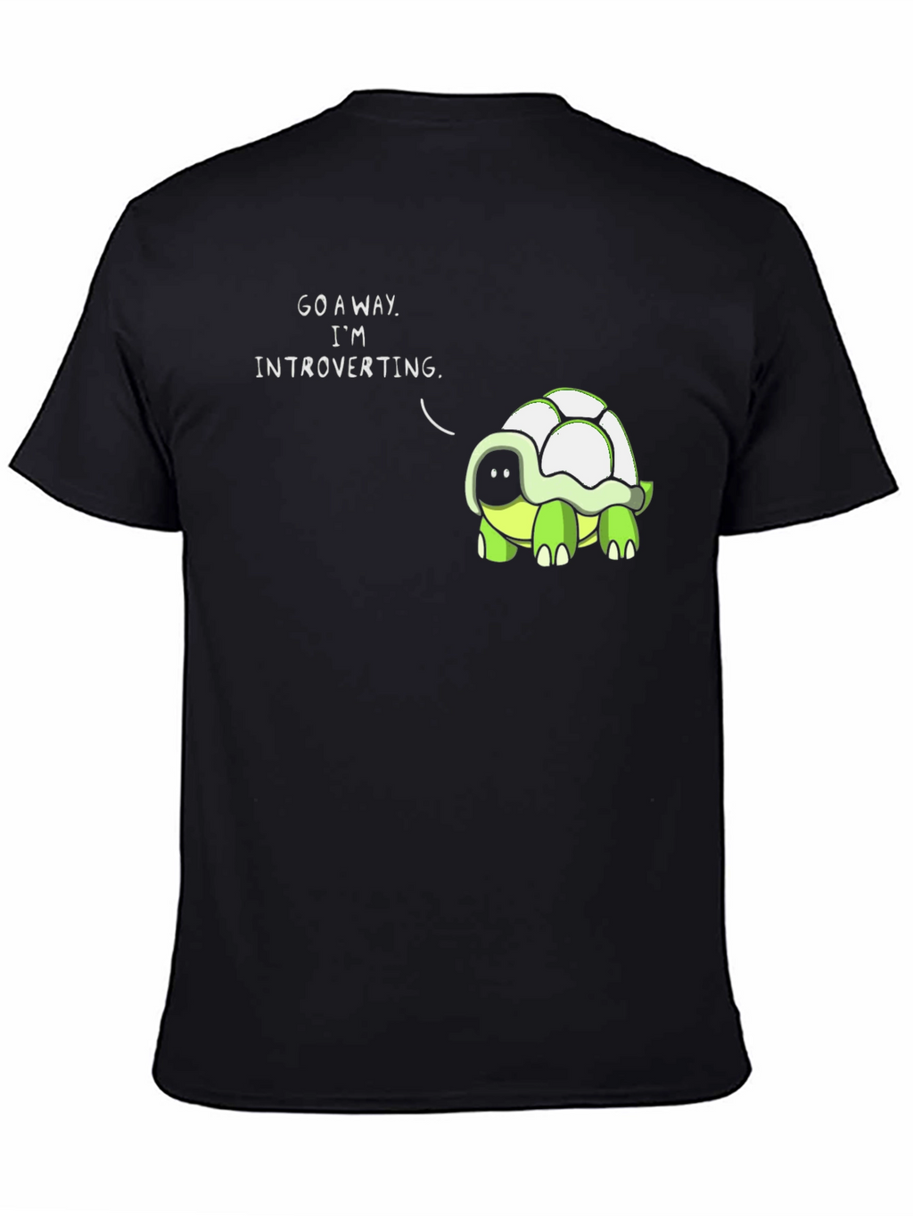 Introvert Turtle Graphic Tee