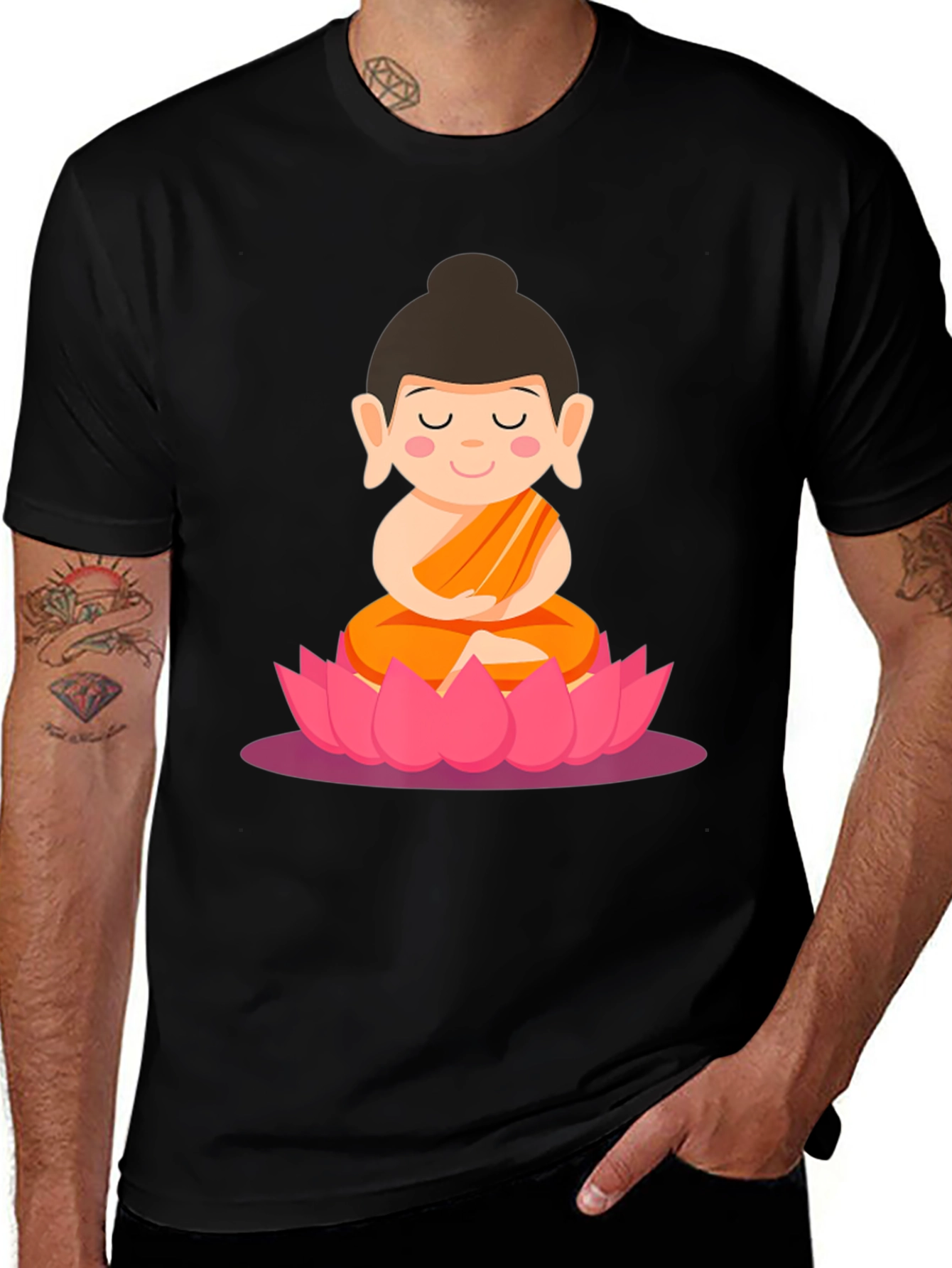 Buddha Lotus T-Shirt - Peace & Serenity