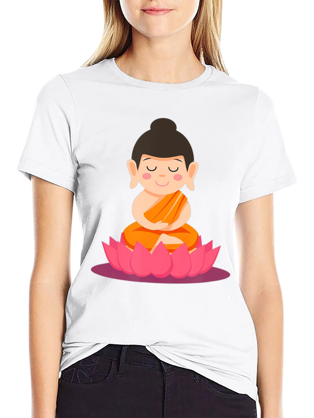 Buddha Lotus T-Shirt - Peace & Serenity