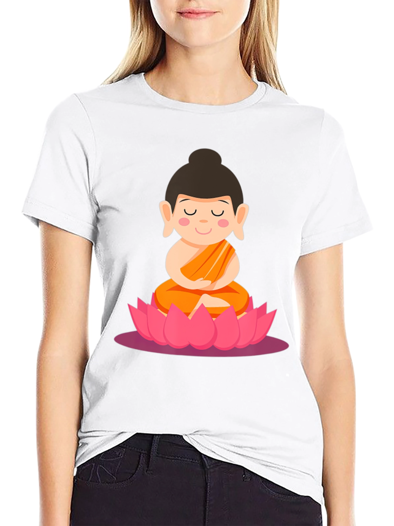 Buddha Lotus T-Shirt - Peace & Serenity