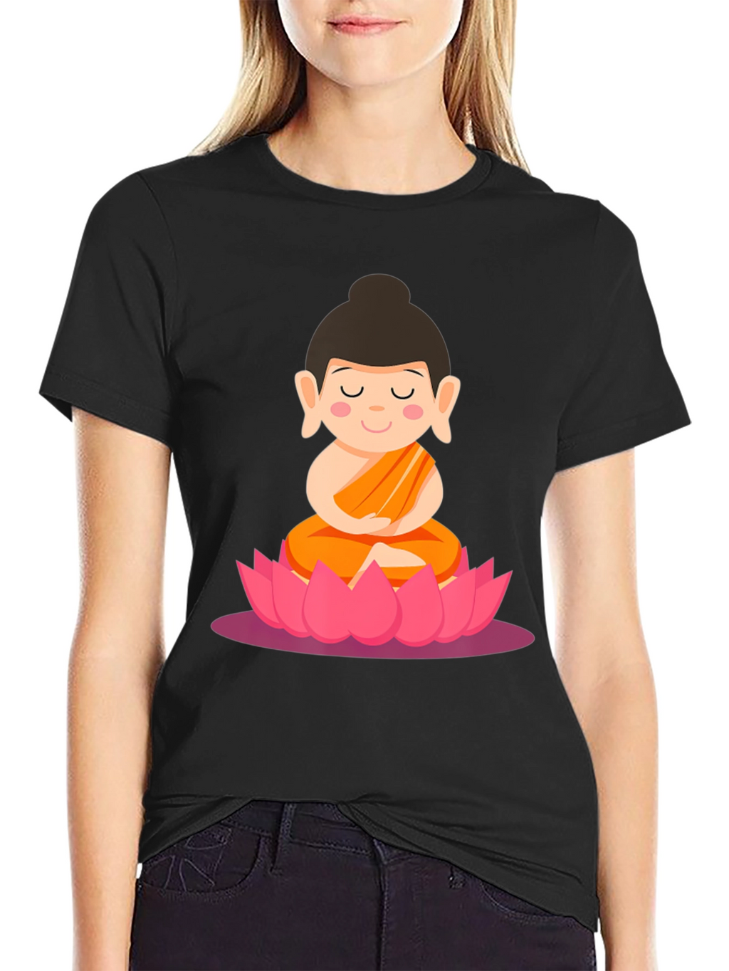 Buddha Lotus T-Shirt - Peace & Serenity