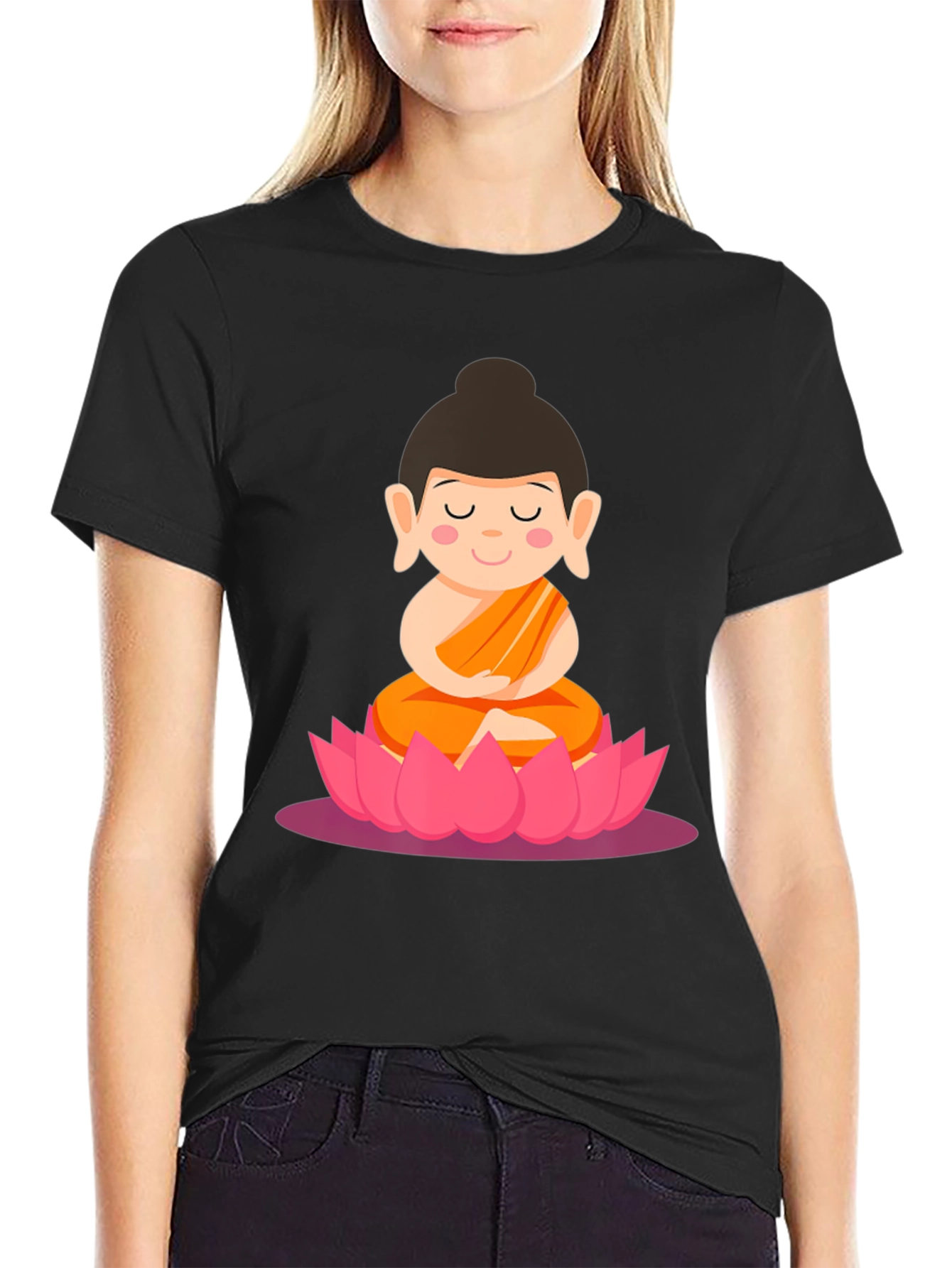 Buddha Lotus T-Shirt - Peace & Serenity