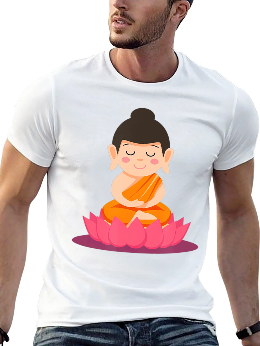 Buddha Lotus T-Shirt - Peace & Serenity
