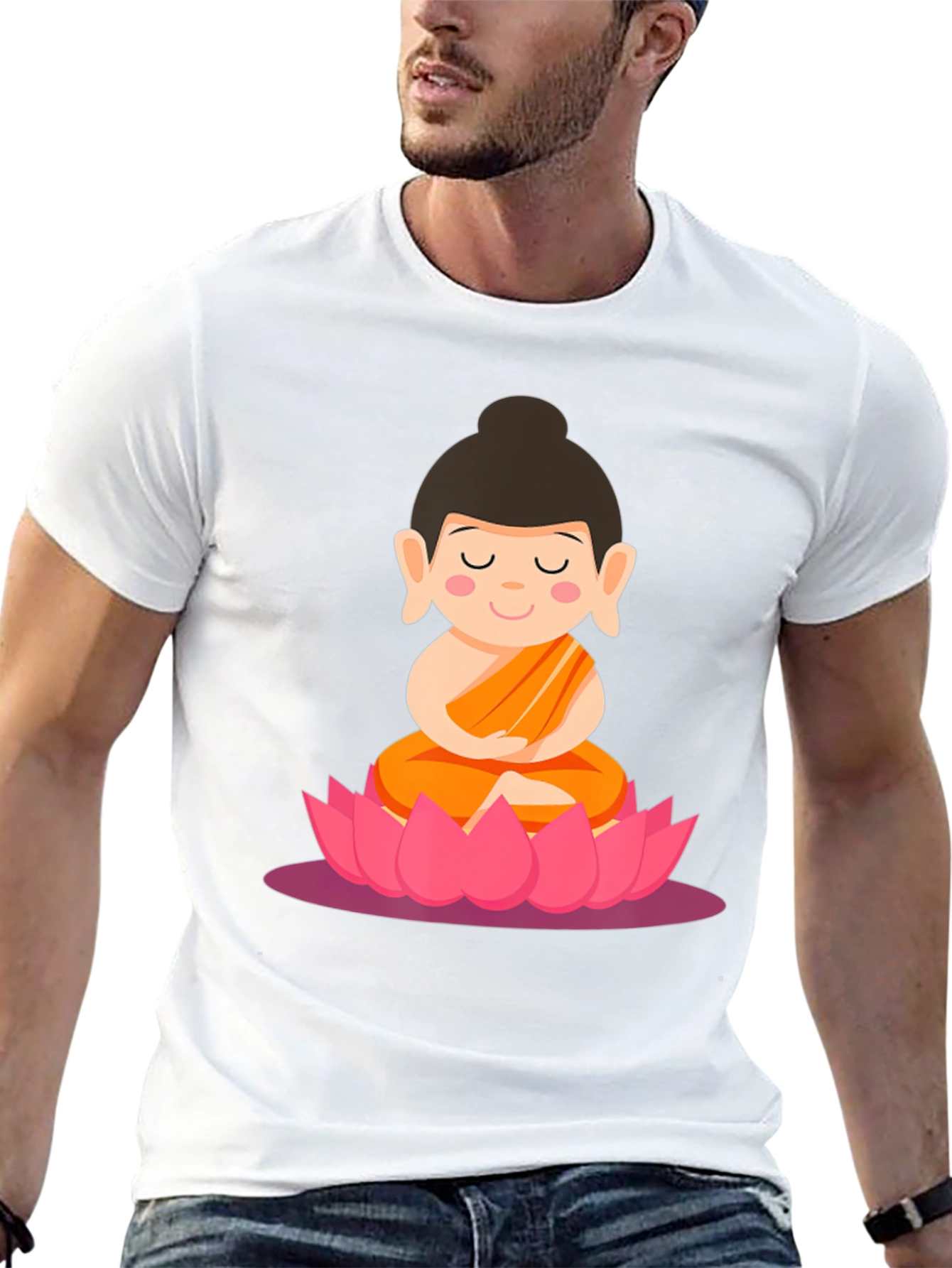 Buddha Lotus T-Shirt - Peace & Serenity