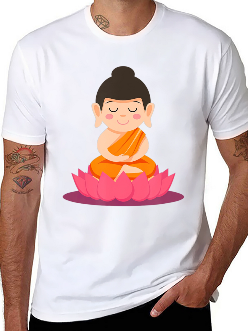 Buddha Lotus T-Shirt - Peace & Serenity