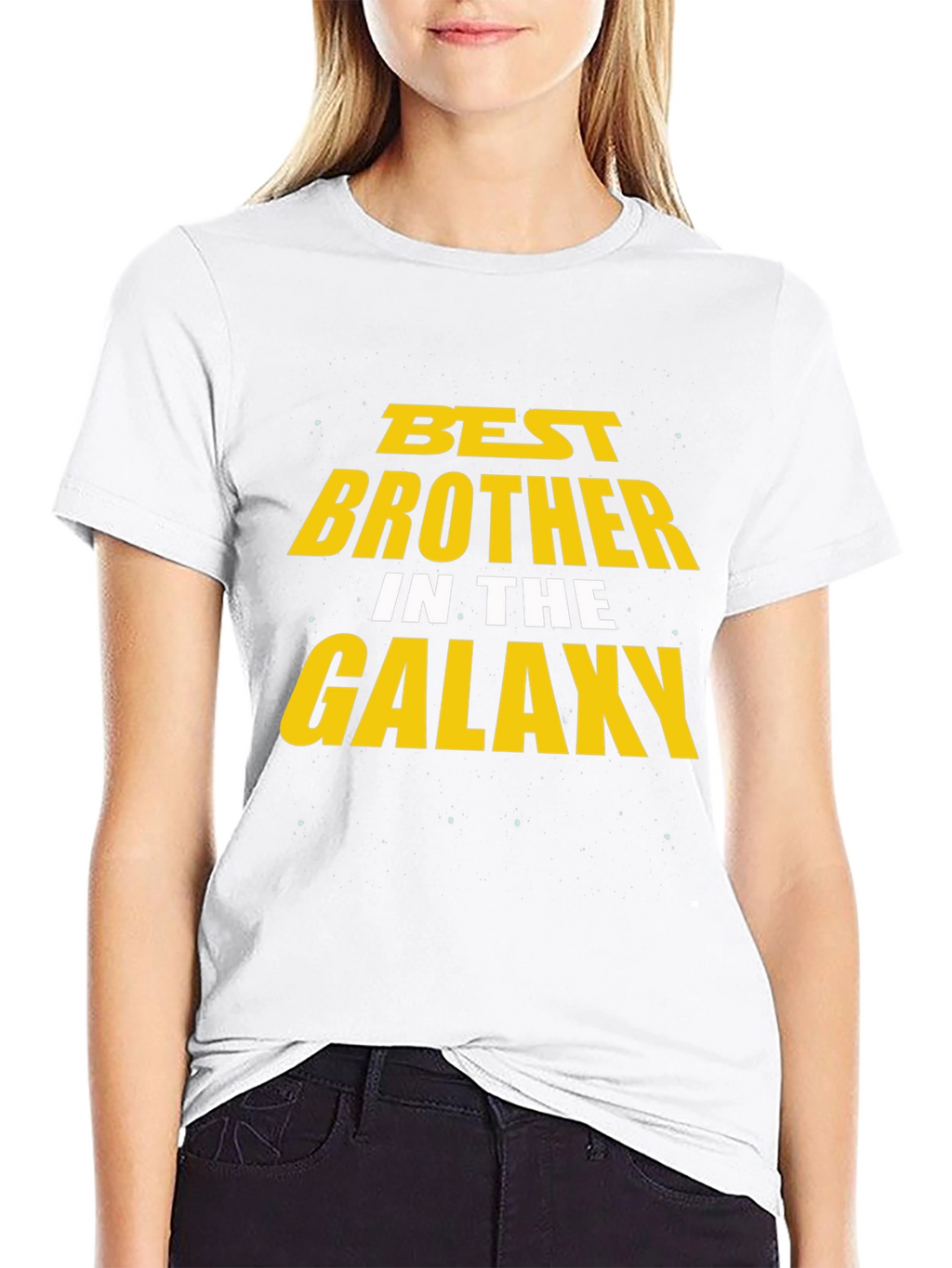 Best Brother in the Galaxy Black T-Shirt