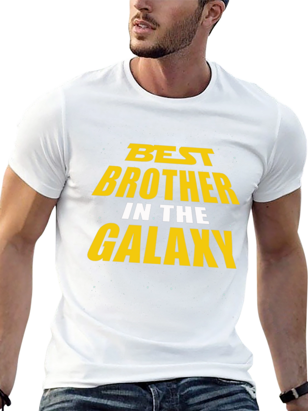 Best Brother in the Galaxy Black T-Shirt