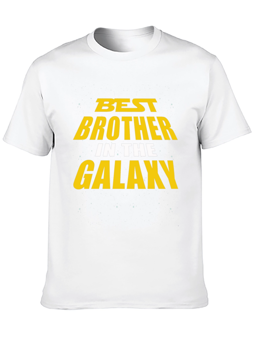Best Brother in the Galaxy Black T-Shirt