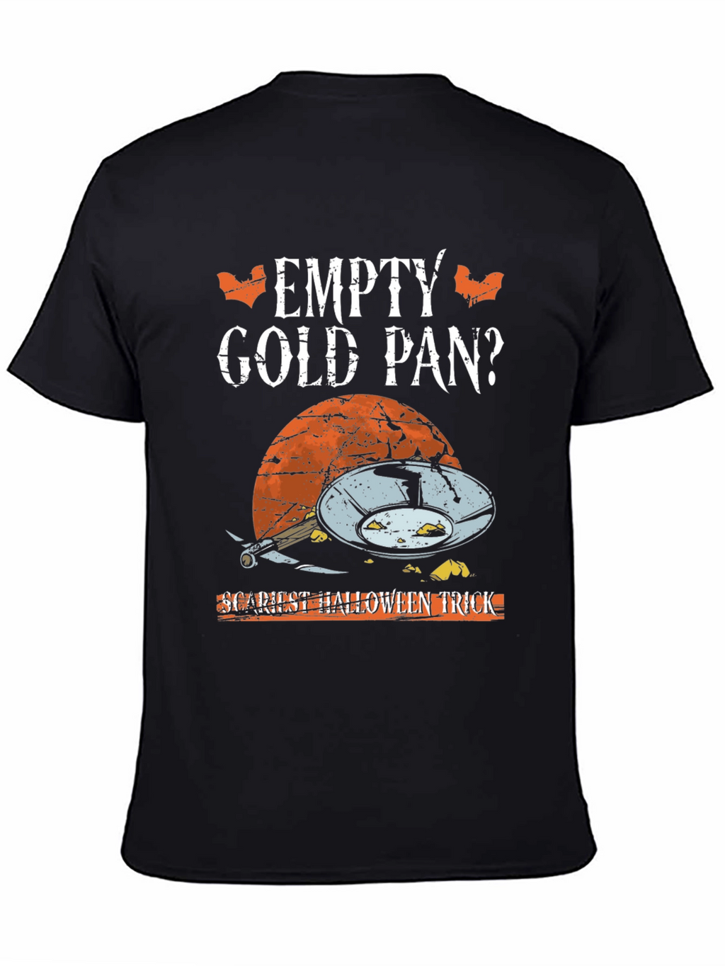 Empty Gold Pan Halloween Graphic Tee