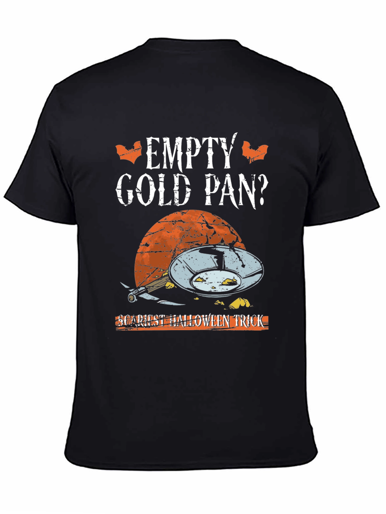 Empty Gold Pan Halloween Graphic Tee