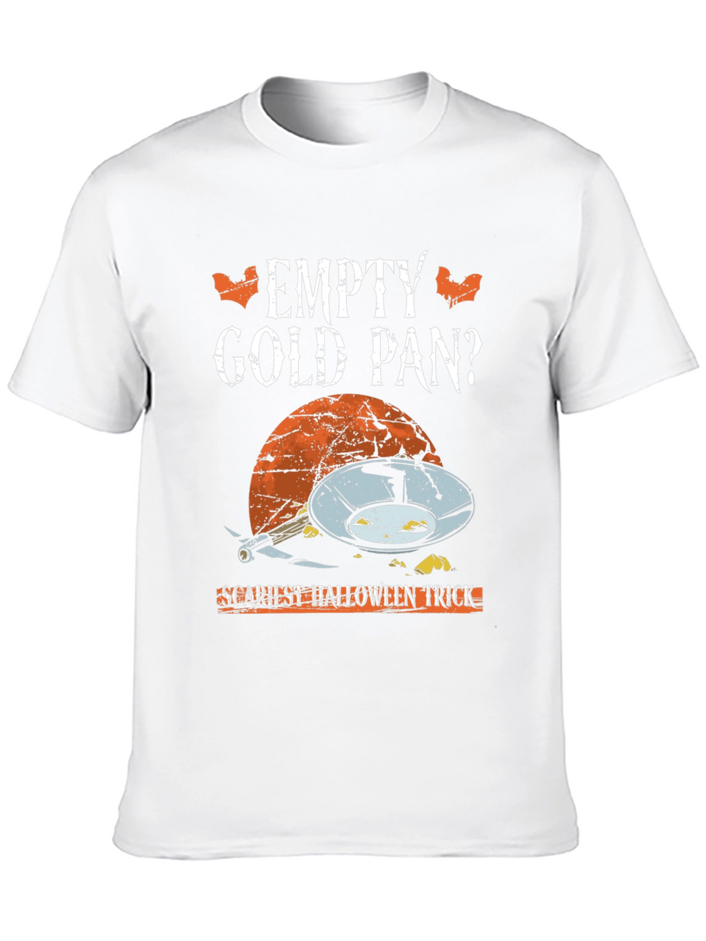 Empty Gold Pan Halloween Graphic Tee