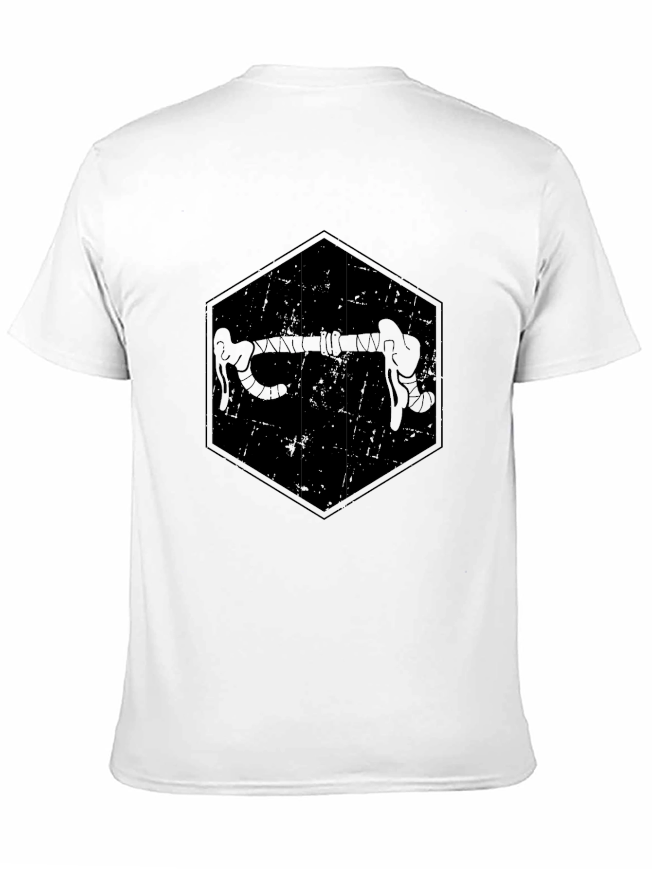 Black Cycling Handlebar Graphic Tee - Bike Lovers Shirt