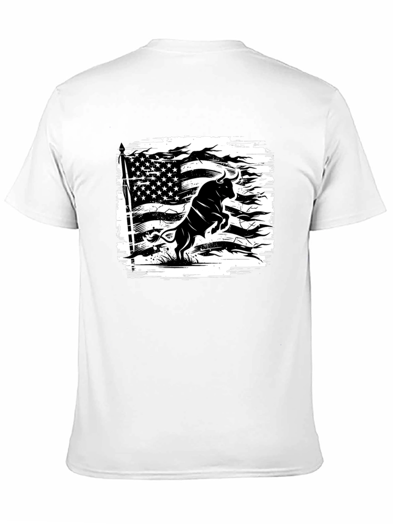 American Bull Graphic T-Shirt