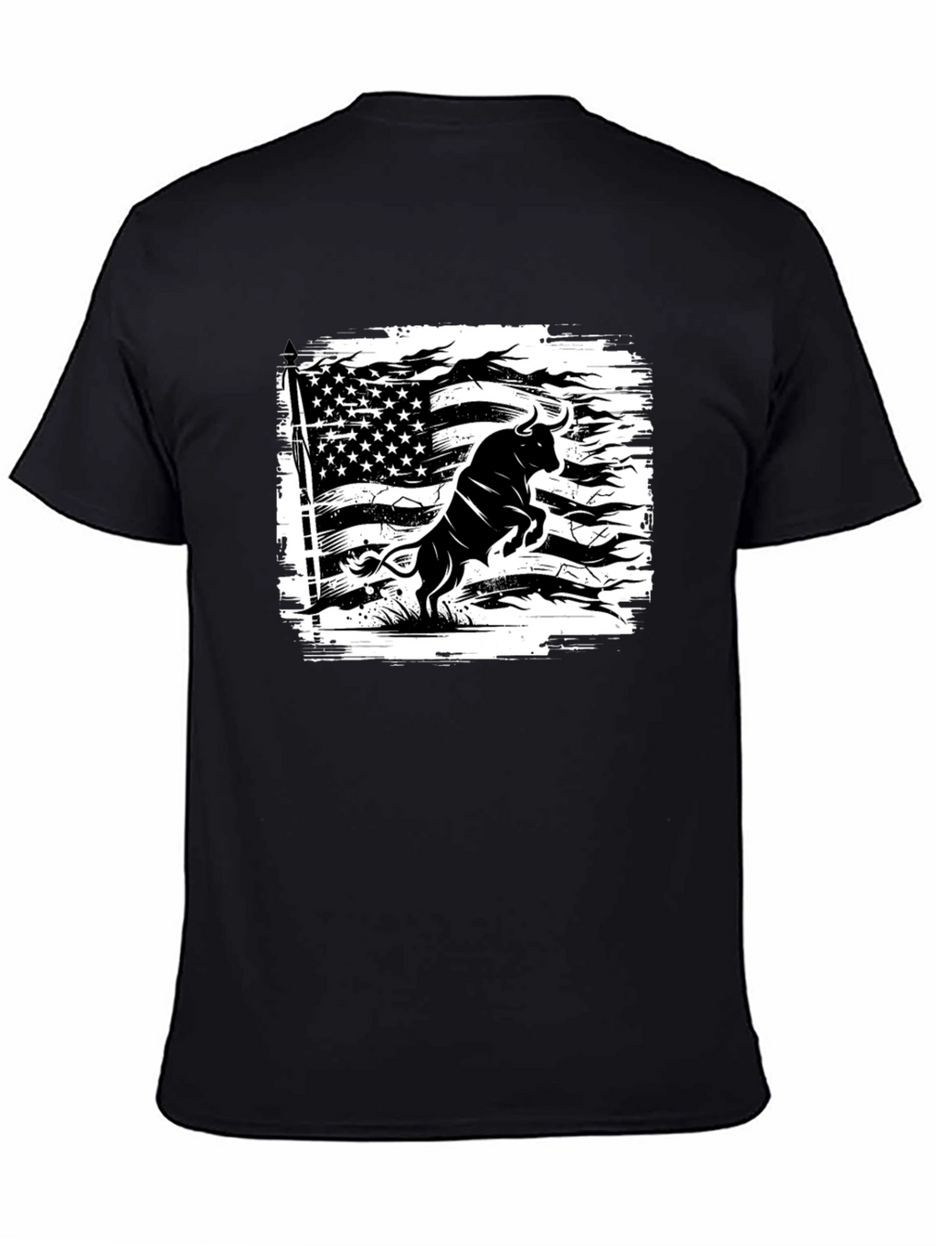 American Bull Graphic T-Shirt