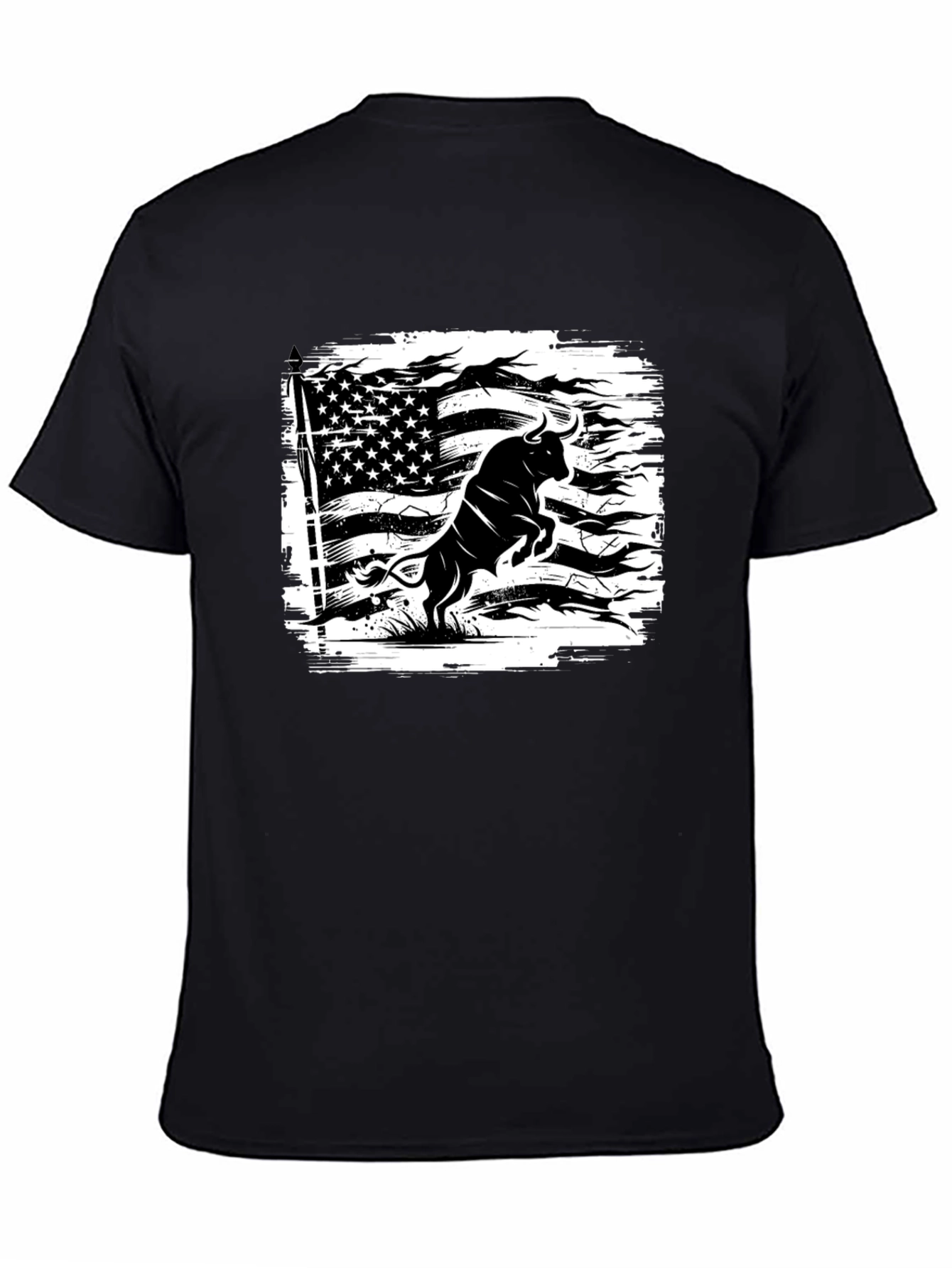 American Bull Graphic T-Shirt