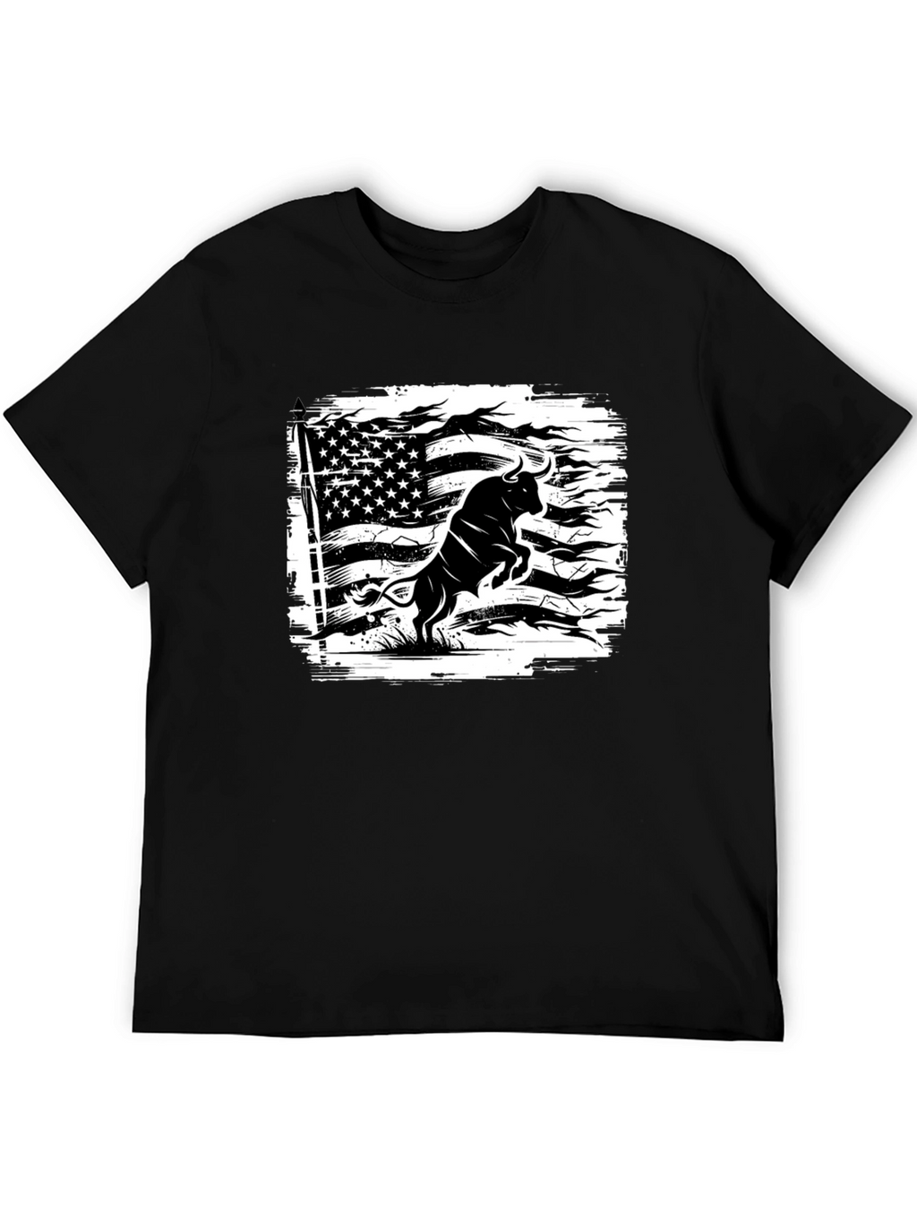 American Bull Graphic T-Shirt