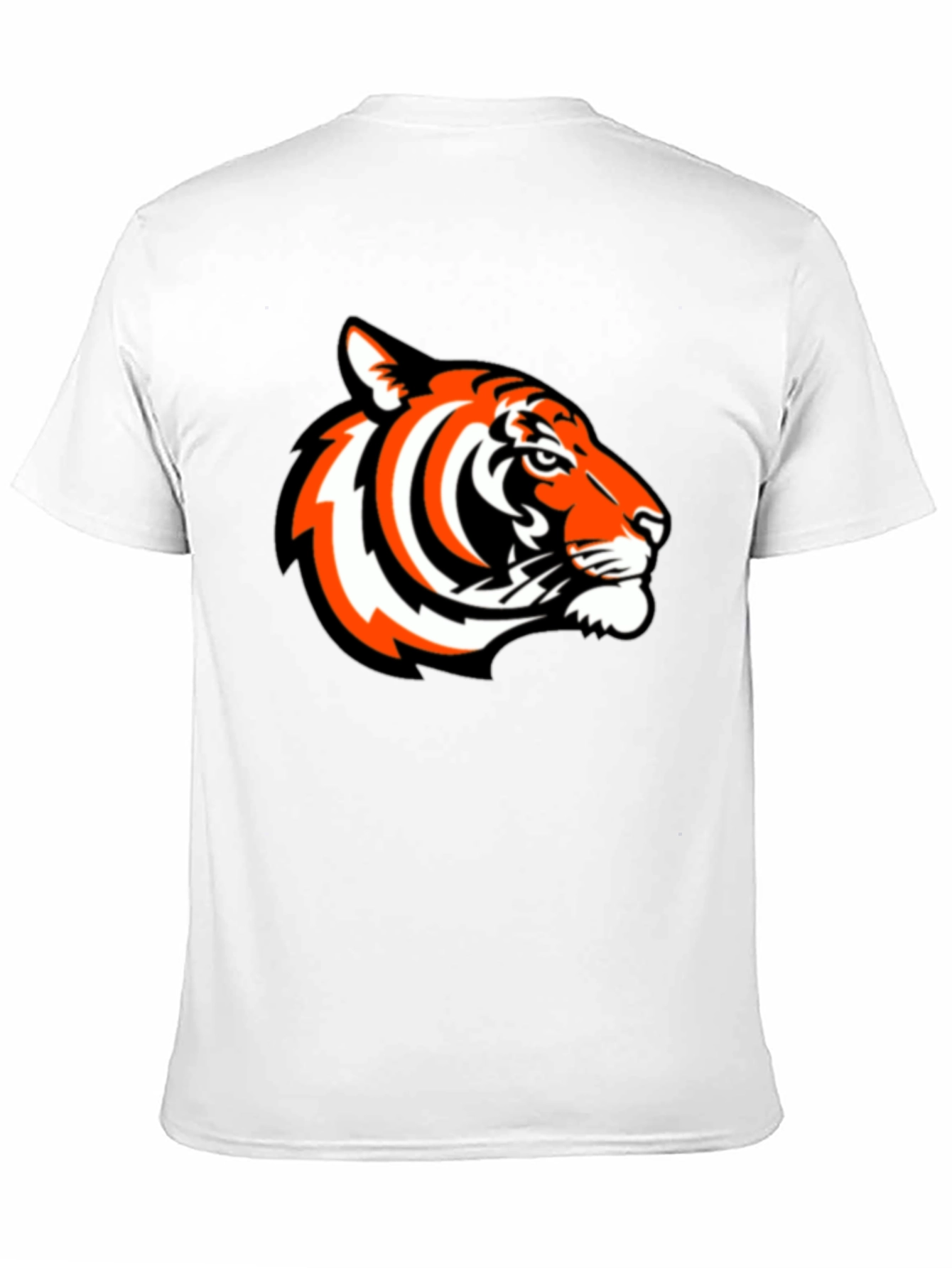 Bold Tiger Graphic Tee - Black Casual Comfort