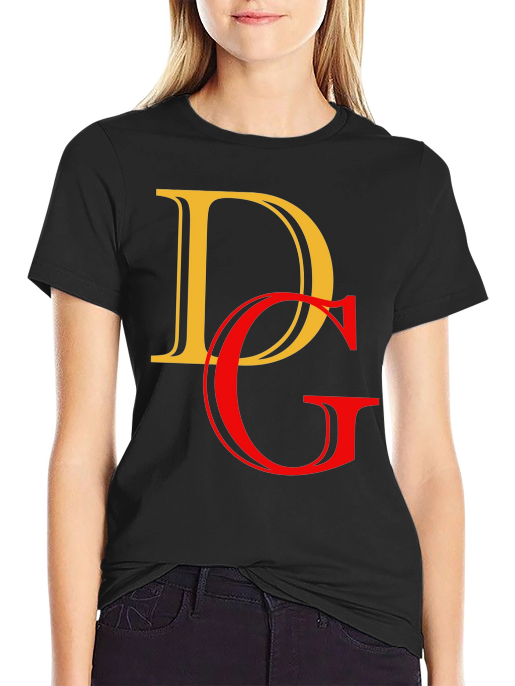 DG Graphic Tee - Stylish Black T-Shirt