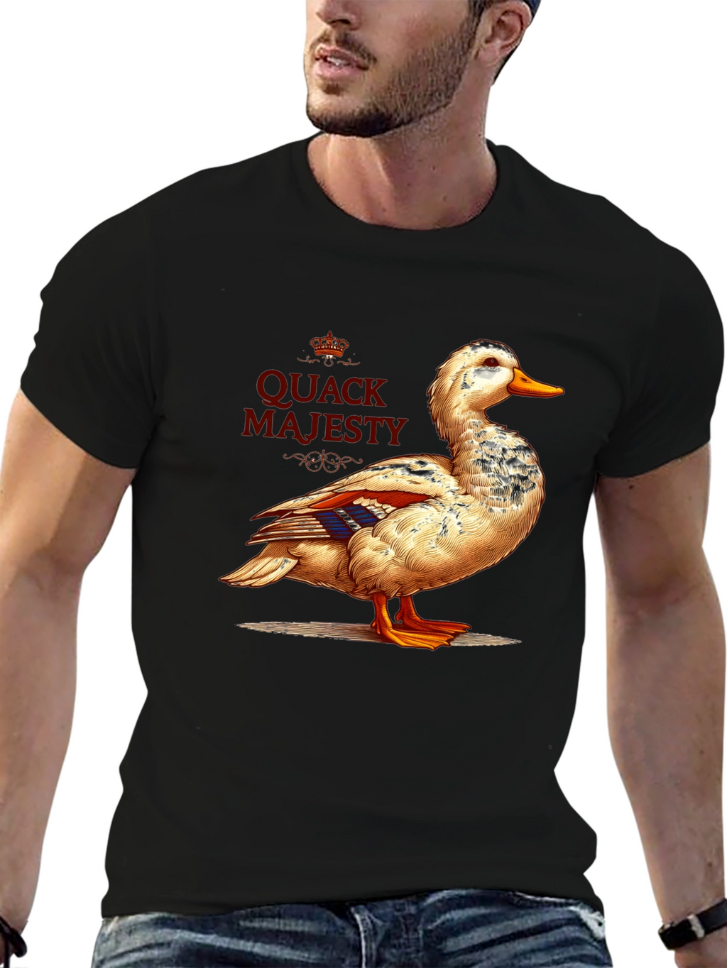 Quack Majesty Graphic T-Shirt