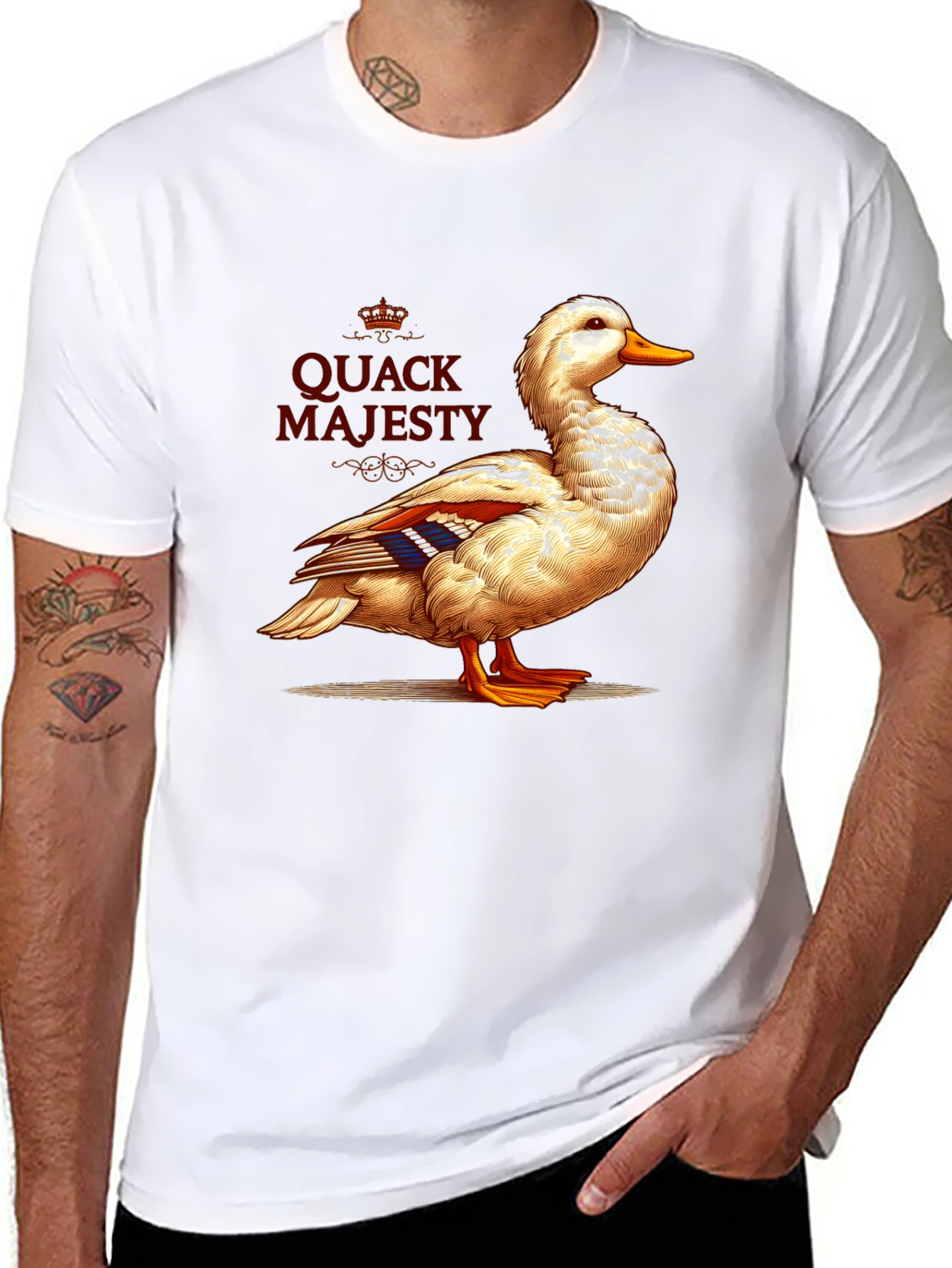 Quack Majesty Graphic T-Shirt
