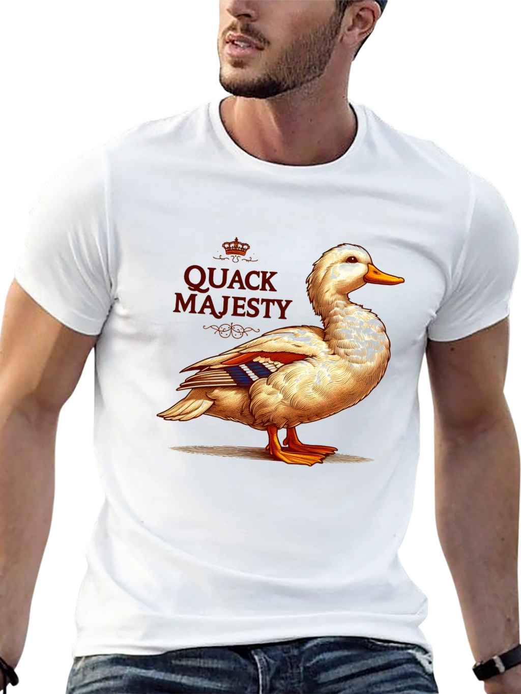Quack Majesty Graphic T-Shirt