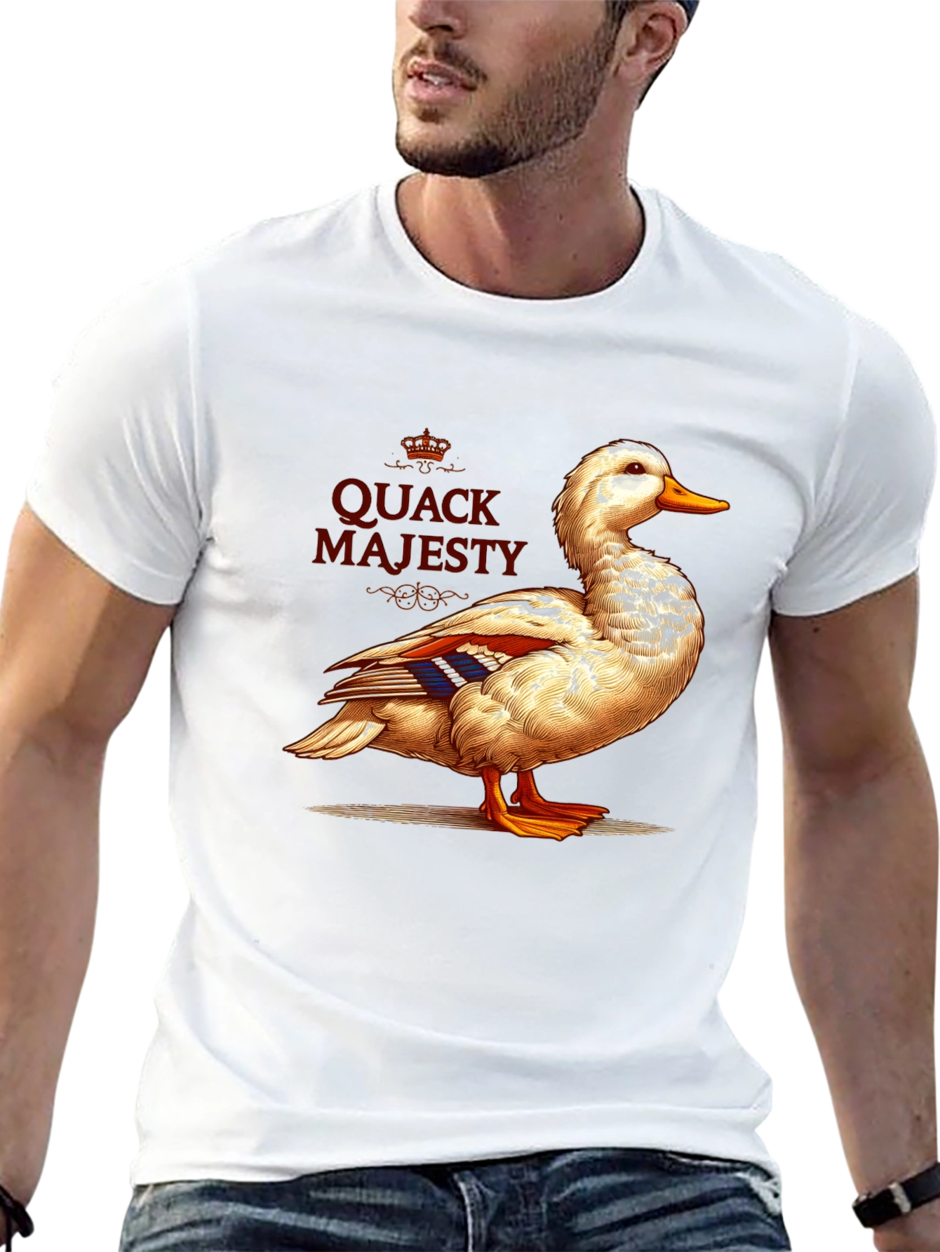 Quack Majesty Graphic T-Shirt
