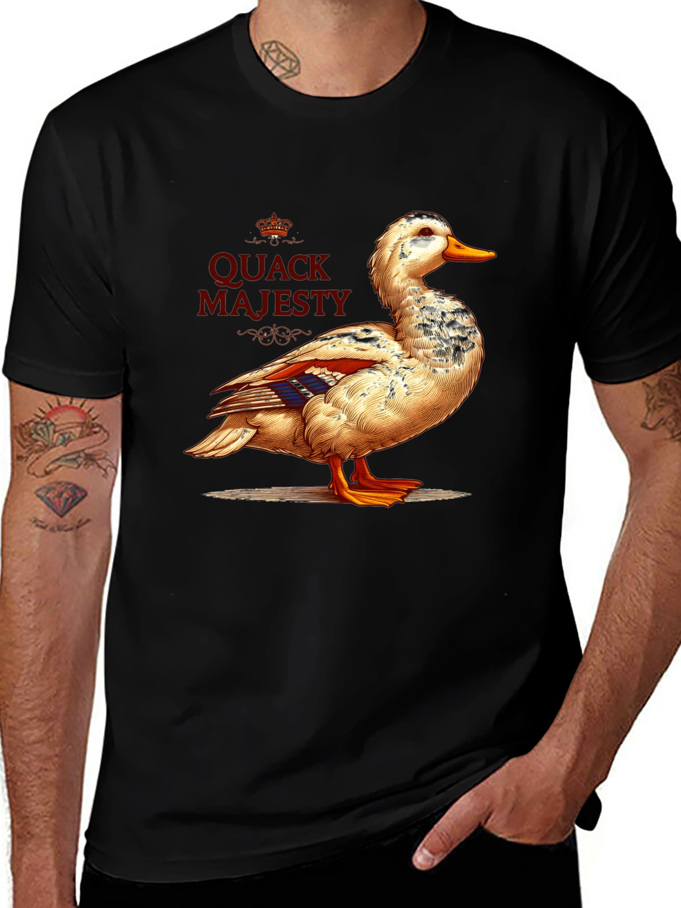 Quack Majesty Graphic T-Shirt