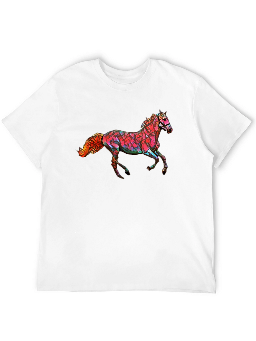 Geometric Horse Graphic Tee