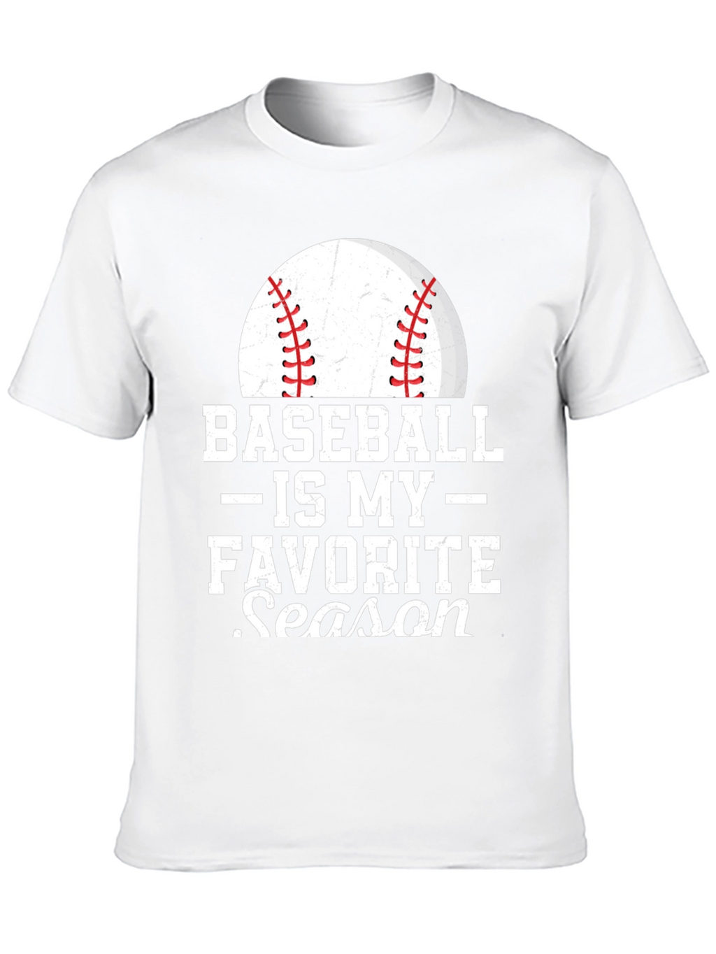 Baseball is my Favorite Season Graphic T-Shirt