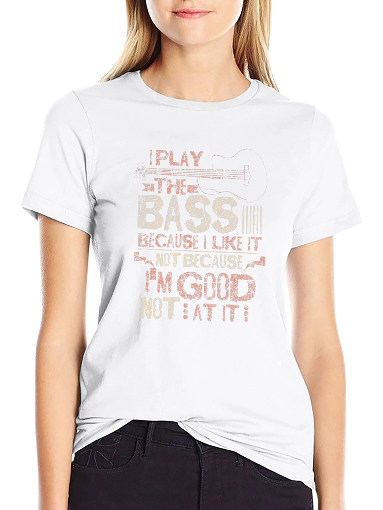 I Play the Bass T-Shirt - Musician Tee