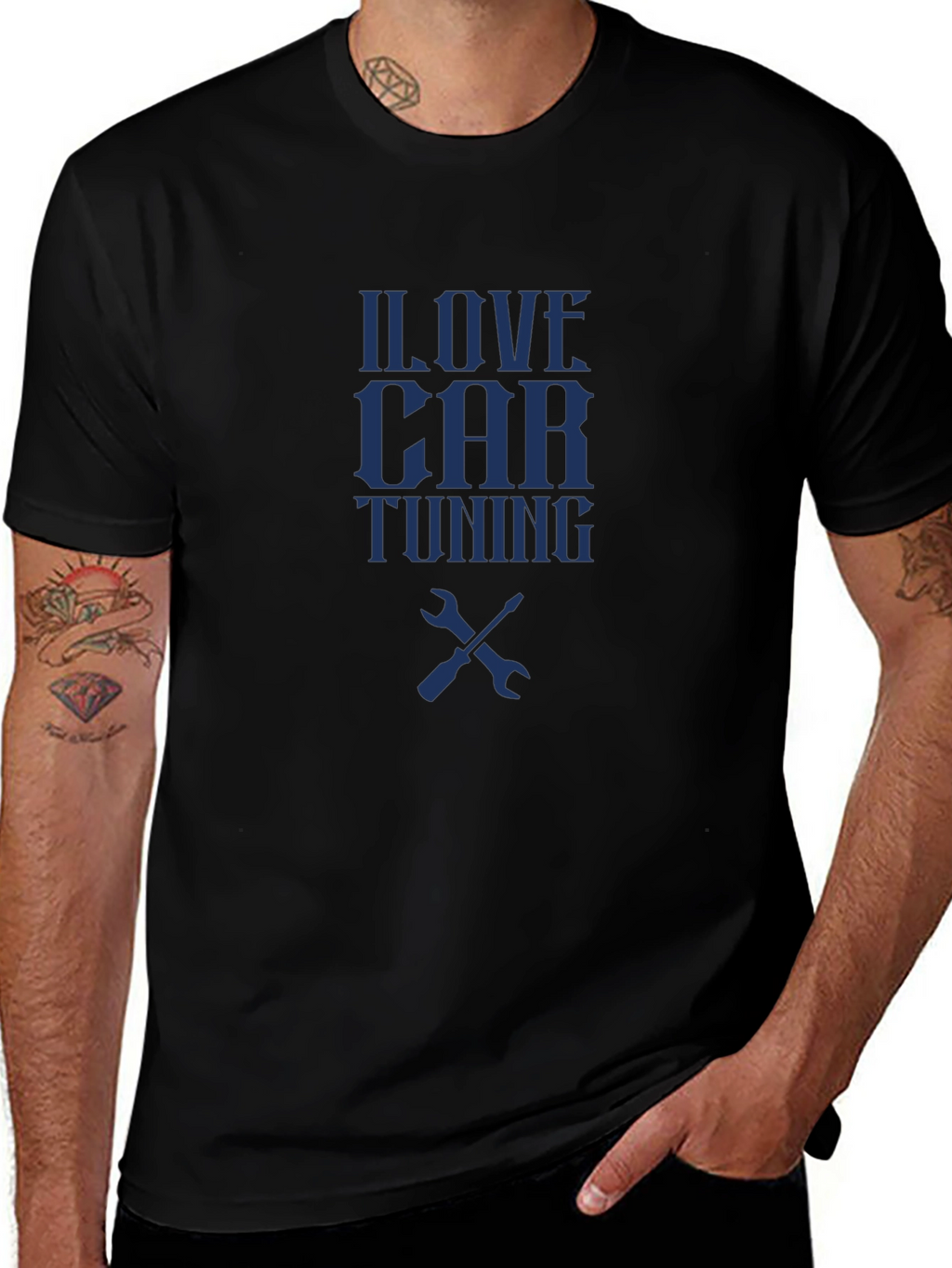 I Love Car Tuning Graphic T-Shirt