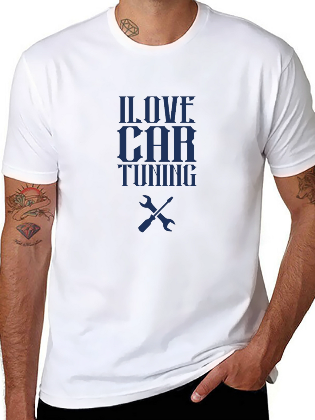 I Love Car Tuning Graphic T-Shirt