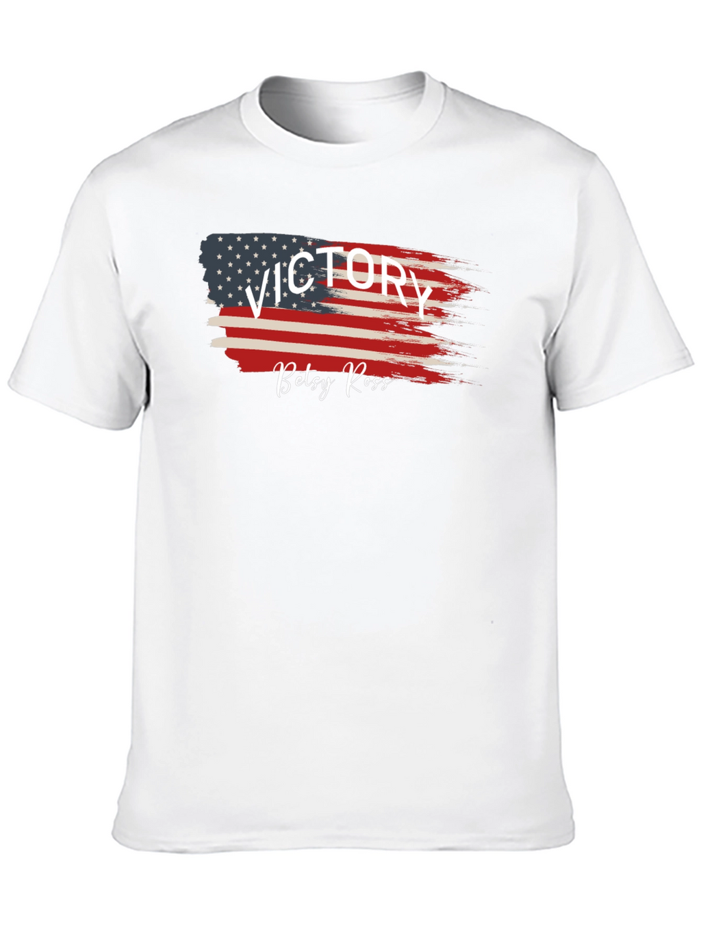 Victory Betsy Ross Flag Graphic Tee - Black