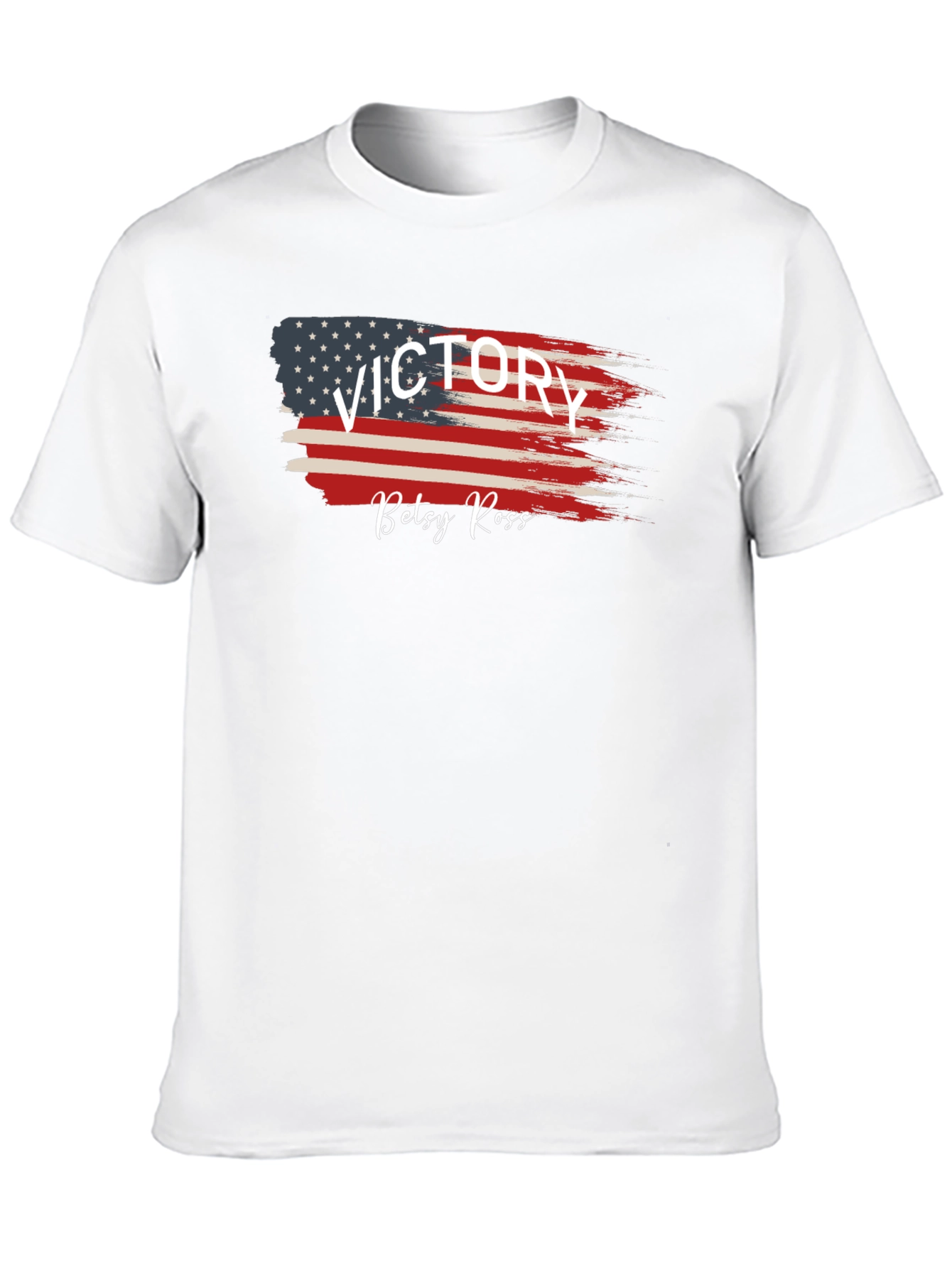 Victory Betsy Ross Flag Graphic Tee - Black